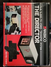 Ambico The Director Film Slide to Video Transfer System 8mm Super-8 16mm V-0612