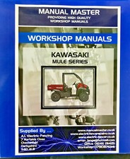 Kawasaki Mule 3010 Workshop