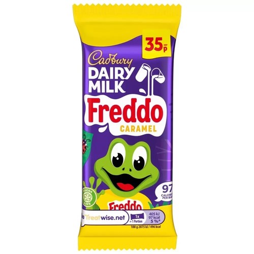 Cadburys dairy milk - cadburys, freddo
