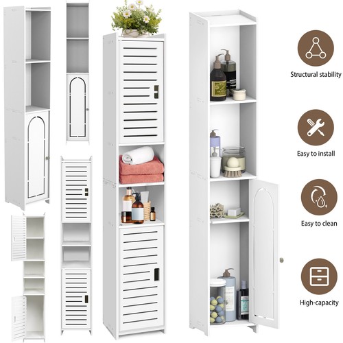 Tall bathroom tier cabinet - 4-6,