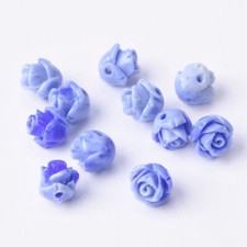 10pcs Rose Flower 6mm 8mm 10mm
