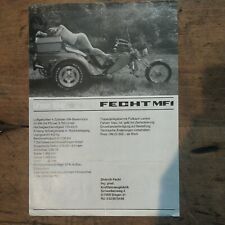 9.4 Fencing MF1 Trike VW