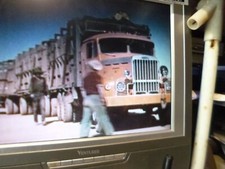 Australia Road Train in 1950 in colour  a rare find 30mins Leyland units