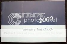 TRIUMPH 2000 SALOON & ESTATE