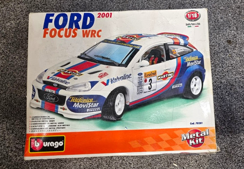 Bburago ford focus - wrc, 2001