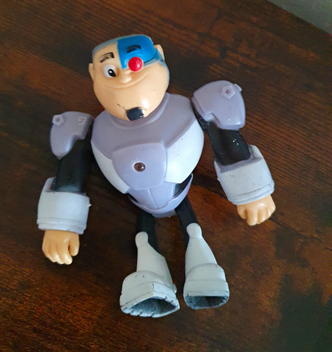 Cyborg robot action figure - cyborg,