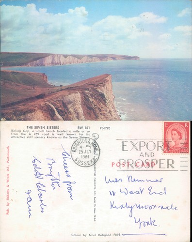 The seven sisters cliffs - the,