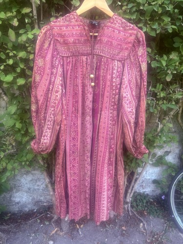 Vintage 1970s indian cotton - vintage,