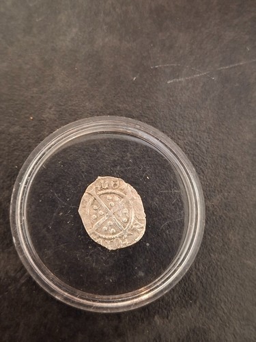 Medieval silver hammered coin - hammered,