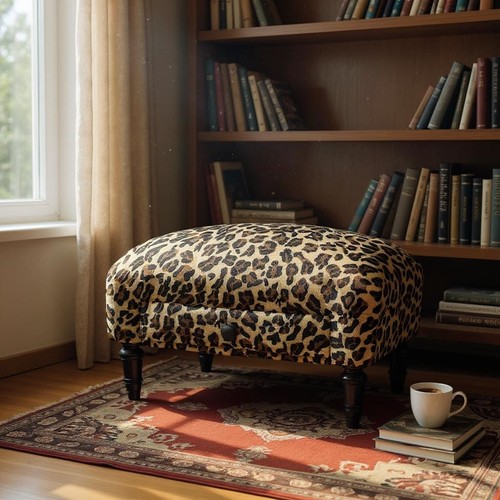 Leopard fabric tapestry - leopard,