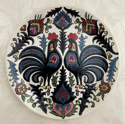 Vintage 1970 hand painted - hand,