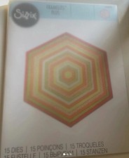 Sizzix Hexagon Framelits Plus Die Set 660839