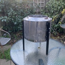Stainless steel washing  machine drum fire pit patio heater firepit 