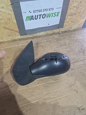 PEUGEOT SPORT 206 2006 PASSENGER SIDE WING MIRROR NEEDS TOP