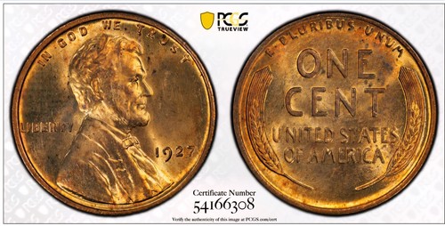 1927 lincoln wheat cent - 1927,