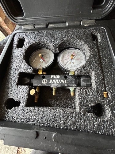 Javac pvr pressure and - pvr, vacuum