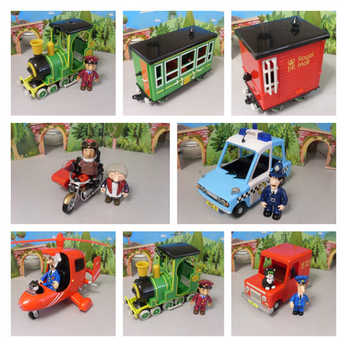 Postman pat vehicles - pat,
