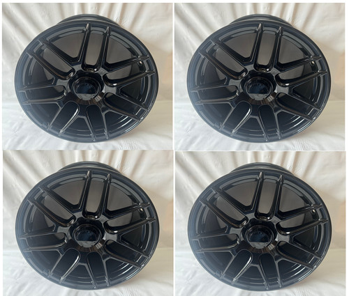4pc wheels staggered - wheels, amg