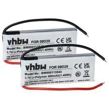 2x Battery for Cardo Scala