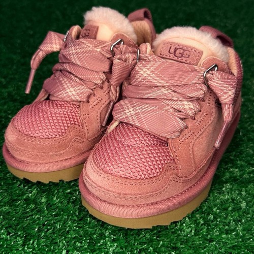 Ugg lowmel pink suede - pink,