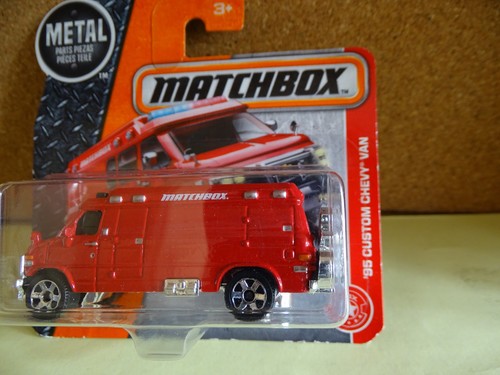 Matchbox custom chevy van - matchbox,