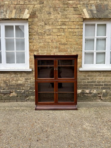 Antique stacking barristers - stacking,