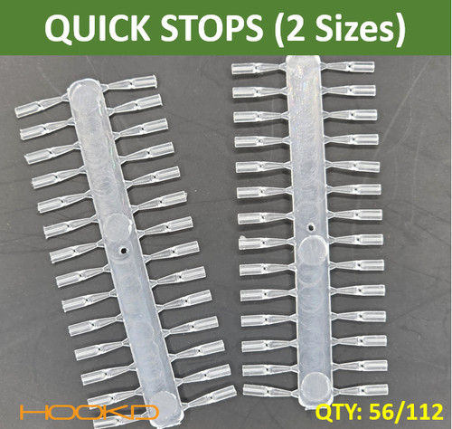 Clear fishing bait stops - fishing,