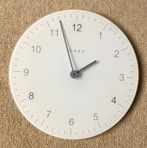 Jones wall clock - clock, -classic