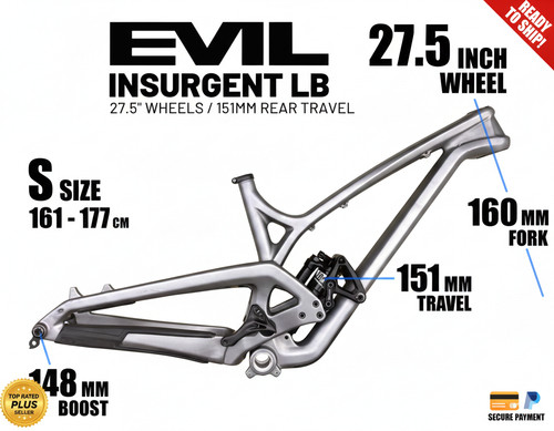 Evil bikes insurgent carbon - bikes,