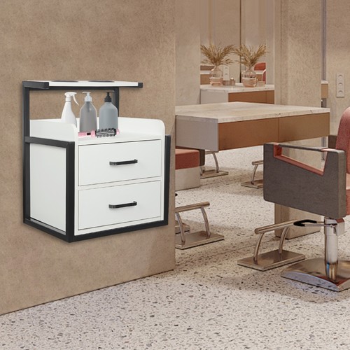 Wall mounted salon - wall, cabinet