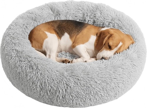 Dog cat bed soft plush - cat,
