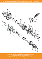 SUZUKI Oil Seal, Clutch Cover