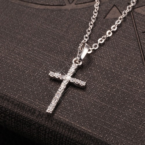 Cross crucifix pendant - cross,
