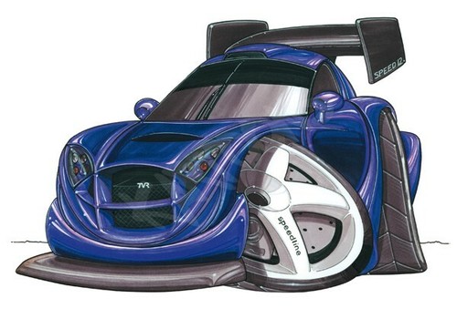 Tvr speed purple koolart - tvr,