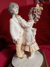 Vintage Boy And Girl Figurine By A Belcari