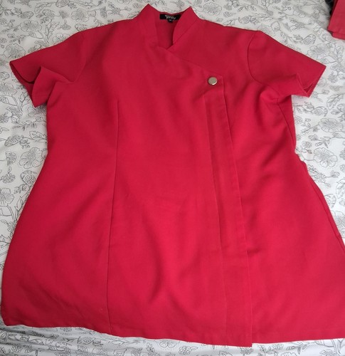 Simon jersey red tunic ideal - simon,