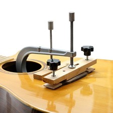 Guitar Bridge Clamp Acosutic Guitar Bridge Endpins Alloy Guitar Fixture Clip