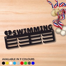 Swimming Acrylic Medal Hanger