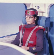 British Science Fiction Puppet Tv Series 'Captain Scarlet And 1960s Old Photo