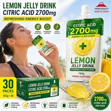 Lemon Jelly Drink Citric Acid