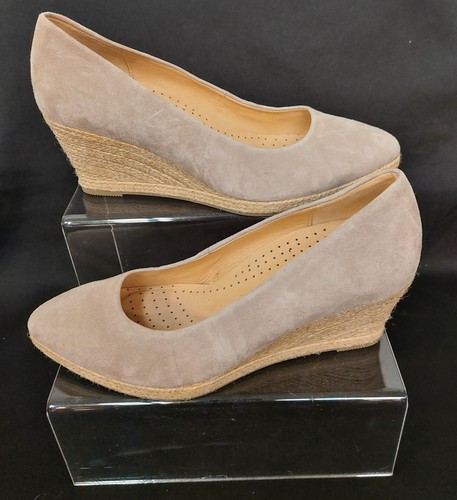 Gabor suede wedge heel - suede,