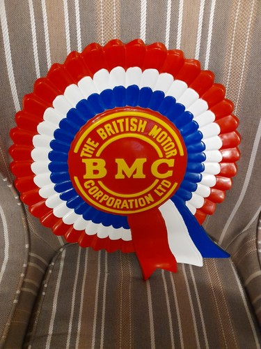 Bmc rosette fibreglass sign - bmc,