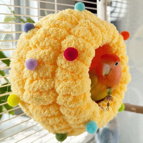 Soft parrot snuggle hut - parrot,