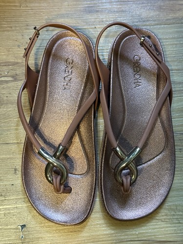 Grendha metallic bronze flat - grendha,