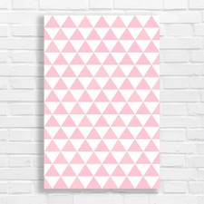 Pastel Geometric Triangles