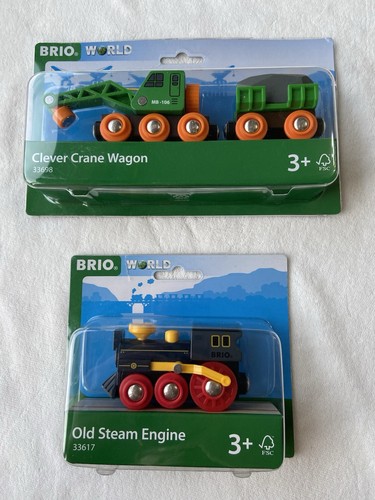 Brio clever crane wagon - crane,
