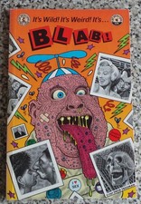 Blab! # 4 1st 1989 Joe Coleman Daniel Clowes Underground Comix Weirdo Raw Zap