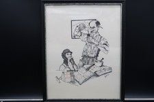 Vtg Illustration Doctor