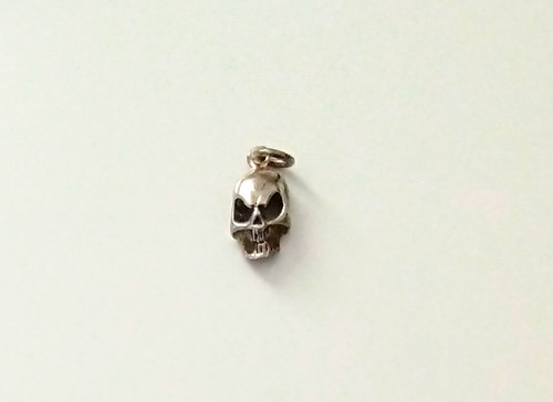 925 sterling silver - silver, skull