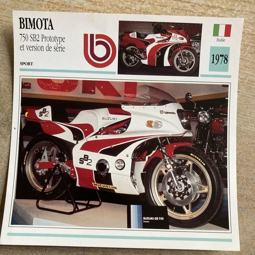 Bimota 750 sb2 - bimota, motorcycle